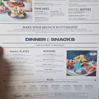 Some vegan options on the menu at The Philharmonic in Cardiff