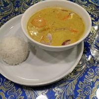Vegan yellow curry at Elephant Thai in Colorado Springs