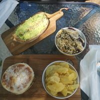 Avocado toast without egg. Vegan burger. Acai bowl at Be Comporta in Comporta