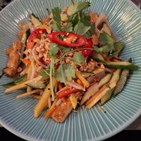 Rainbow Bowl, very fresh Taste, great at Nyom in Berlin