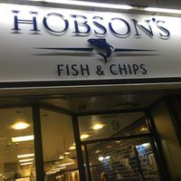 Front at Hobson's Fish & Chips in West London