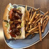 Tofu sandwich  at Jude's Old Town in Seattle