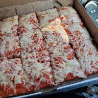 Their Sillican deep dish pizza at Basilico's Pizzeria in Dickson City