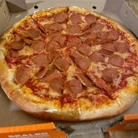 Pepperoni pizza  at Pizza Pizza in Ottawa