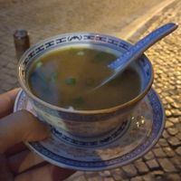 Miso soup at Onigiri-A in Lisbon