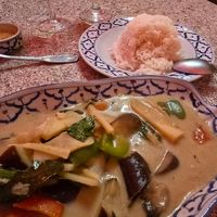 Green curry at Thai Palace in Kalispell
