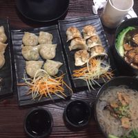 Vegan Kung fu panda paradise! Feast with a friend. We couldn’t eat it all.. too greedy. But came back the next day and ordered about half as much and was perfect.  at Life Cafe @ Padungan in Kuching