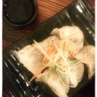 poached veg dumplings at Life Cafe @ Padungan in Kuching