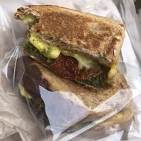 Vegan toastie  at Scott's of Alnmouth in Alnmouth