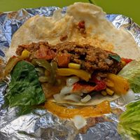 Beyond Meat taco. at Whole Foods Market - Lamar in Austin