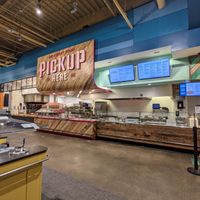 Revamped ordering kiosk centralizes food pickup. at Whole Foods Market - Lamar in Austin