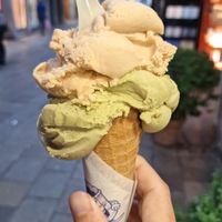 Pistache e nocciola at Gelato Fantasy - San Giovanni in Venice