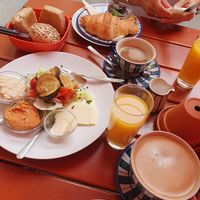 Großes veganes Frühstück at Aha Cafe in Dresden