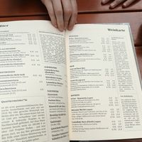 Menu 7 at Aha Cafe in Dresden