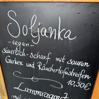 eastern stew / soup  at Aha Cafe in Dresden