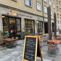 store front  at Aha Cafe in Dresden