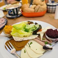 Großes veganes Frühstück at Aha Cafe in Dresden