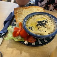 Humous  at Aha Cafe in Dresden