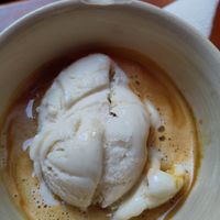 Affogato al caffè at Aha Cafe in Dresden