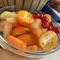 vegan porridge  at Aha Cafe in Dresden