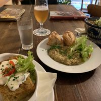 Vor- und Hauptspeise at Aha Cafe in Dresden