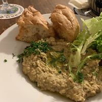 Hummus at Aha Cafe in Dresden