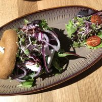 Glutenvrije ‘groene bagel'  at Bibliotheek Oosterschelde in Goes