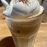 Iced coffee  at Bibliotheek Oosterschelde in Goes