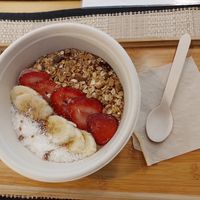 Chocolate Protein Smoothie Bowl. at Spicebox Organics Market & Cafe in New Territories