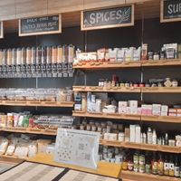 Shop Shelves. at Spicebox Organics Market & Cafe in New Territories