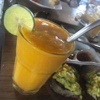 Mango ginger juice  at Cafe Seminyak in Seminyak