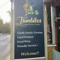   at Taverna Tsambikos in Rhodes