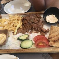 Vegan gyros   at Ramal in Rhodes
