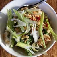 Chickpea curd 🥰  at Plenty of Clouds in Seattle