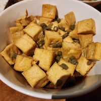 Dan dan noodles + tofu at Plenty of Clouds in Seattle