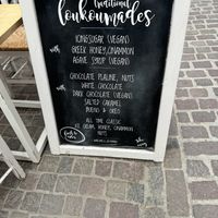 Menu   at Meli Melo in Crete