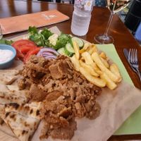 Gyros at Orexi in Rhodes