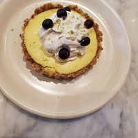 Mango tart with coconut crust at True Food Kitchen in Annapolis