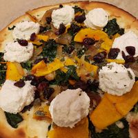 Butternut squash, kale, vegan ricotta....so tasty! at True Food Kitchen in Annapolis