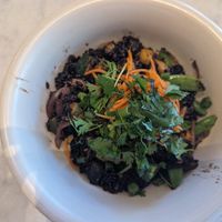 Black rice bowl, really delicious at True Food Kitchen in Annapolis