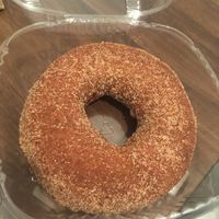 Vegan Apple Cider Donut at Donut Villa Diner in Cambridge