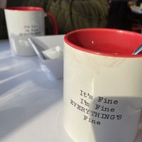   at Donut Villa Diner in Cambridge