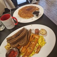  at Donut Villa Diner in Cambridge