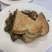 DVD vegan scramble bowl  at Donut Villa Diner in Cambridge