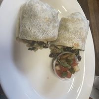 Vegan Breakfast Wrap  at Donut Villa Diner in Cambridge
