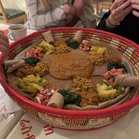 Menu végé (qui est aussi vegan)  at Dahlak in Yverdon-les-bains