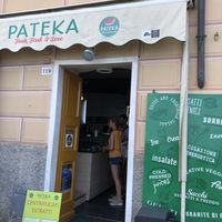Café at Pateka in Camogli