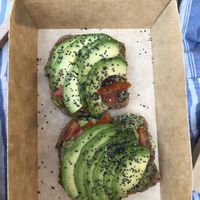 Avocado 🥑 toast  at Pateka in Camogli