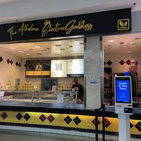 Signage  at The Alkaline Electric Goddess in Indianapolis