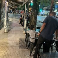 Outdoor seating  at VEGAN FOX in Buenos Aires